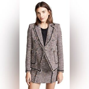 Veronica Beard Theron Jacket - Brown Multi - 4